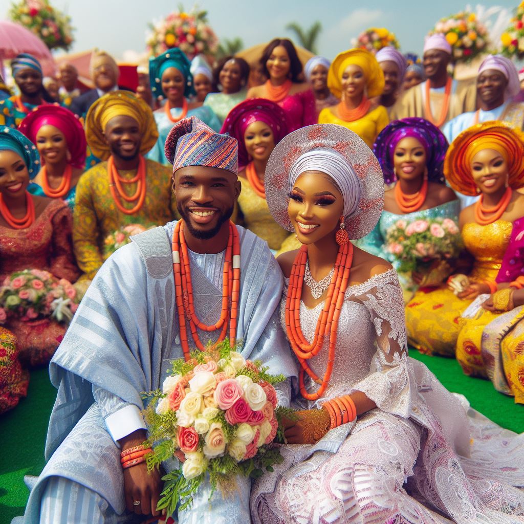 Traditional Nigerian Wedding Attire Showcase OTUNBA