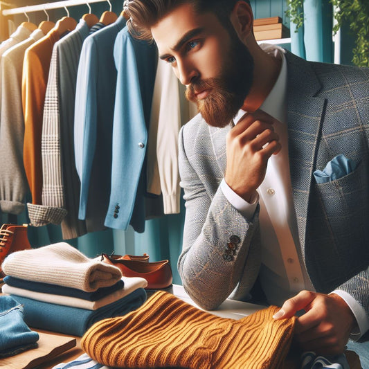well-fitted suit on a man.