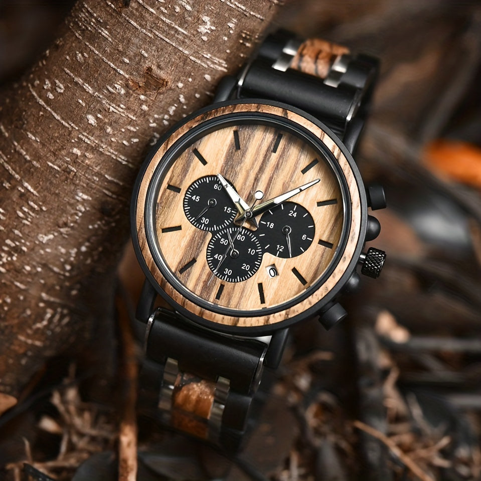 Multifunctional Quartz Wrist Watch