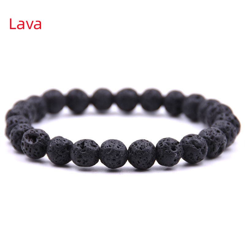 Trendy Natural Stone Love Bead Bracelet