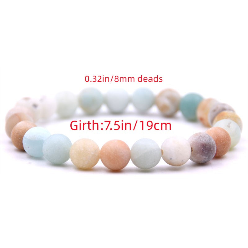 Trendy Natural Stone Love Bead Bracelet