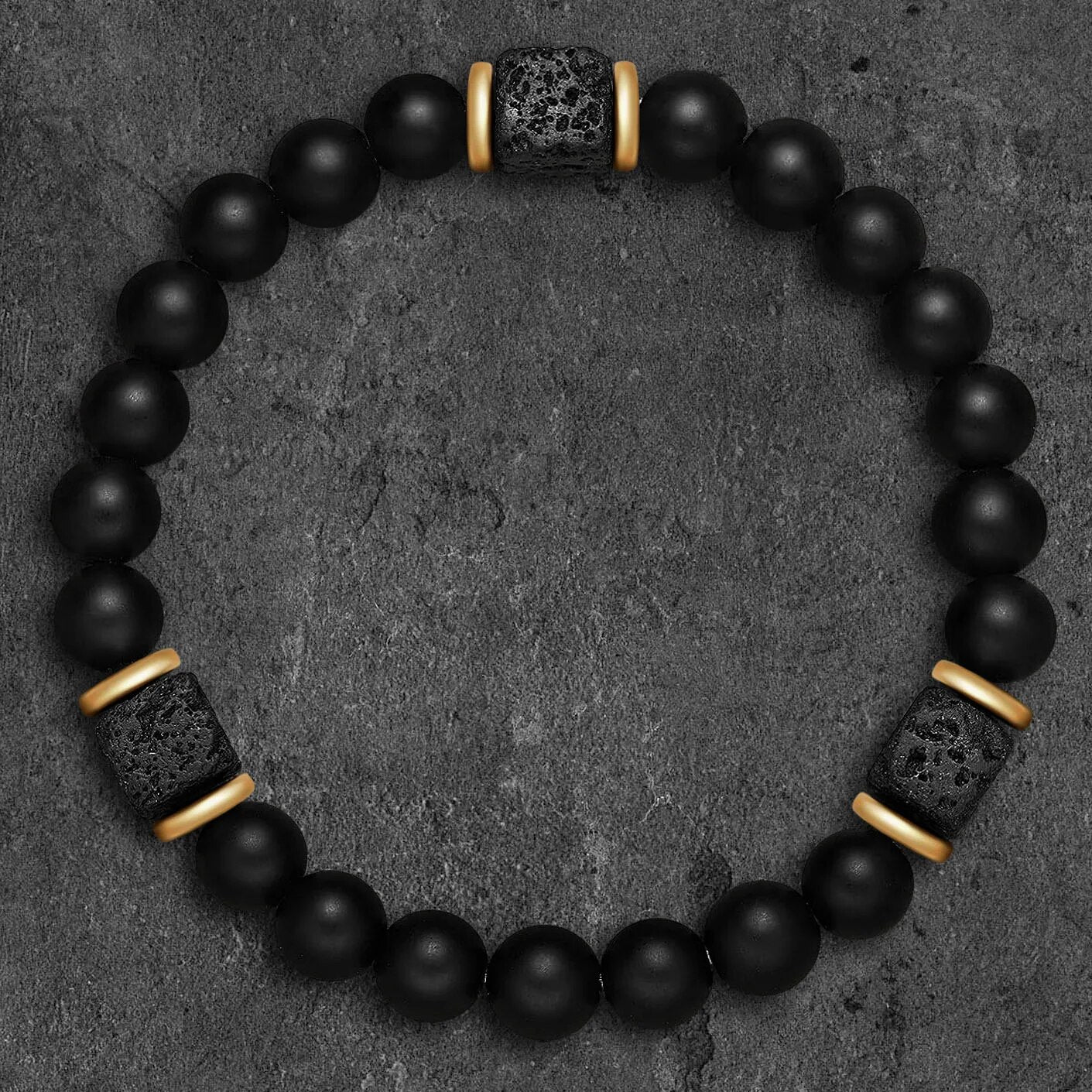 Stretch mens bracelet
