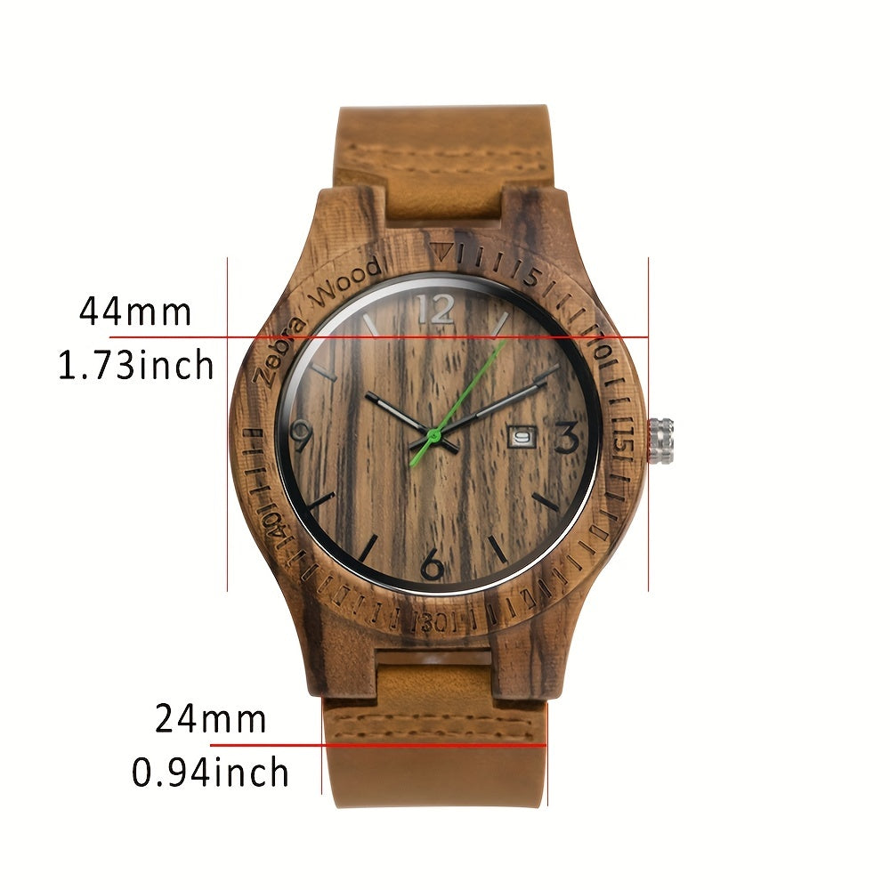 Eco-Friendly Wooden Timepiece