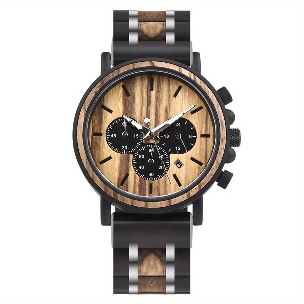 Multifunctional Quartz Wrist Watch