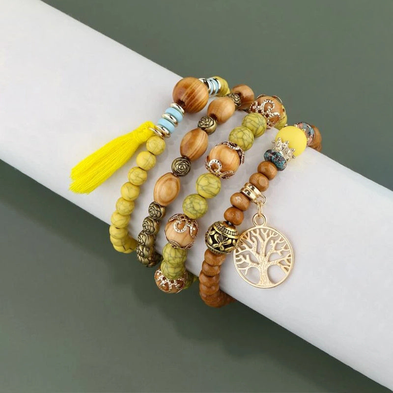 eco-friendly boho chic bracelet