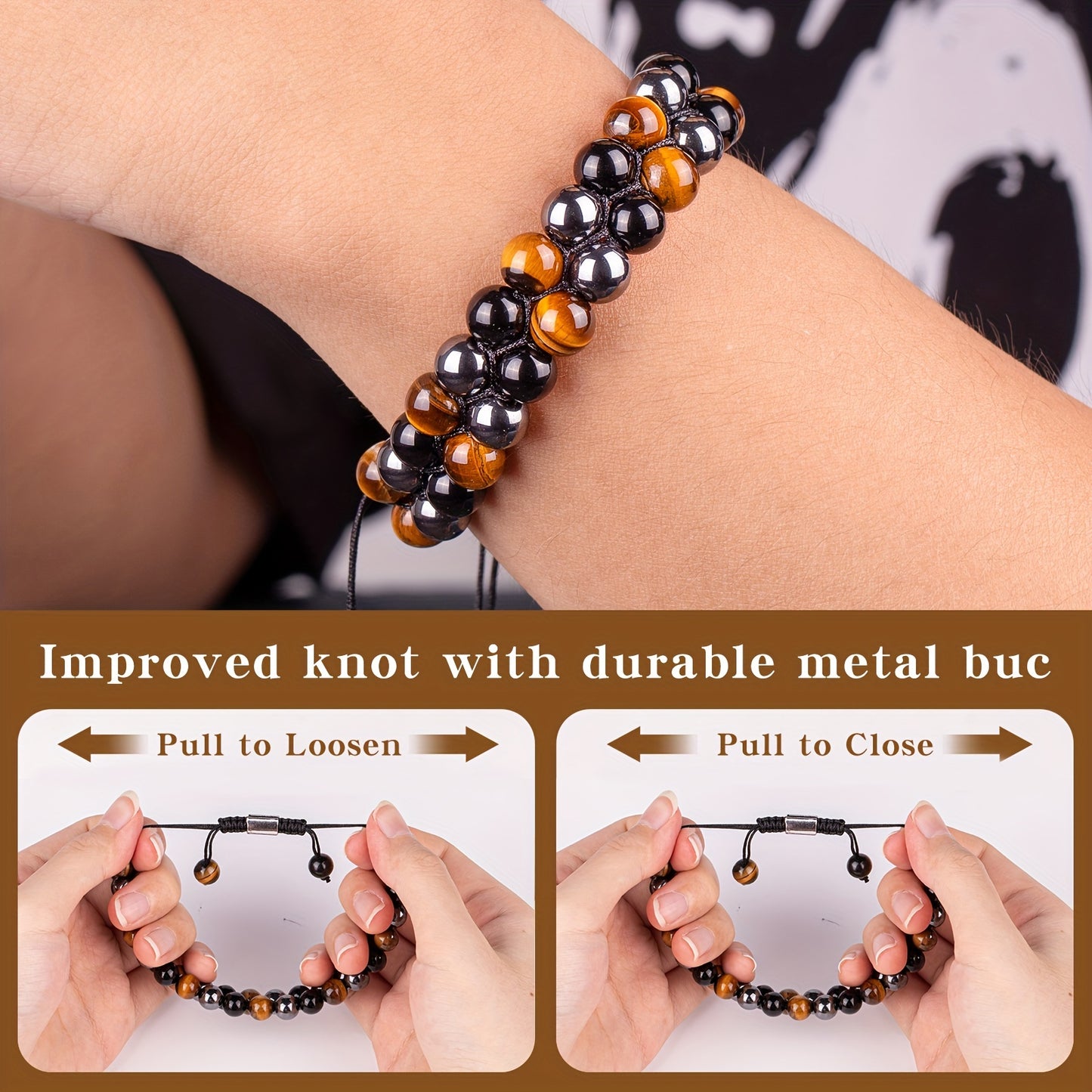 Stylish Men's Beaded Jewelry