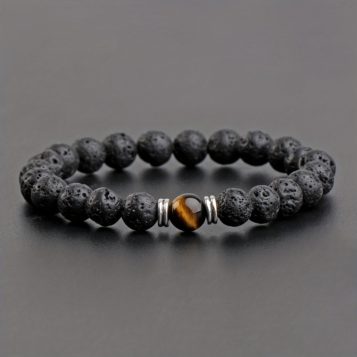 Essential Oil Bead Bracelet for Men