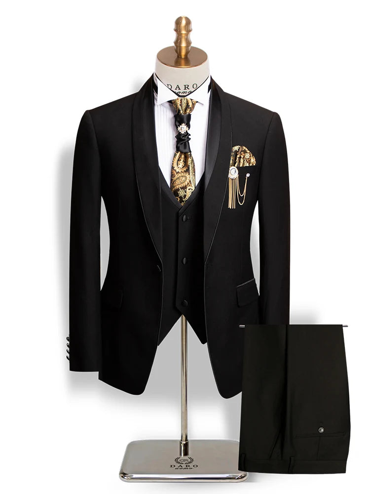 Luxury Formal Tuxedo Black