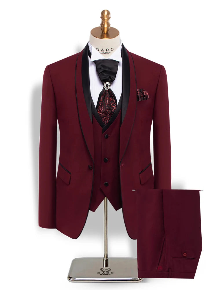 Luxury Formal Tuxedo Red
