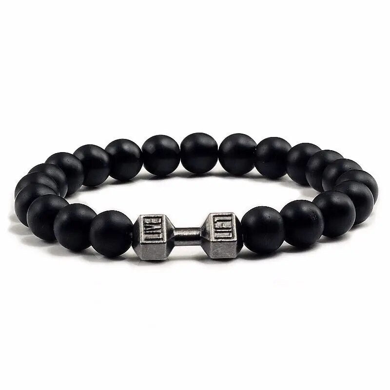 Black Matte Dumbbell Style Accessory