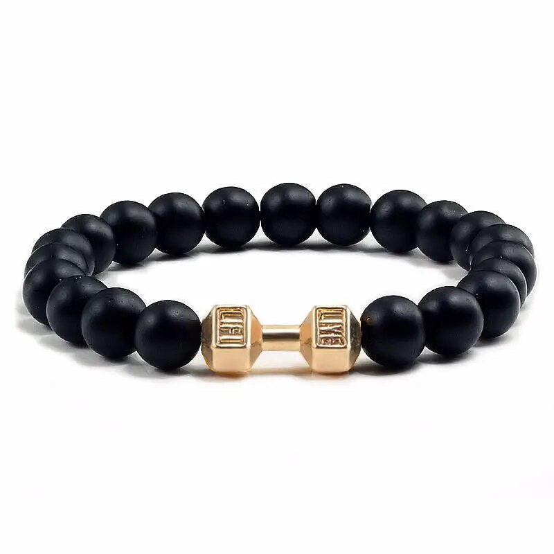 Unisex Volcano Stone Bracelet