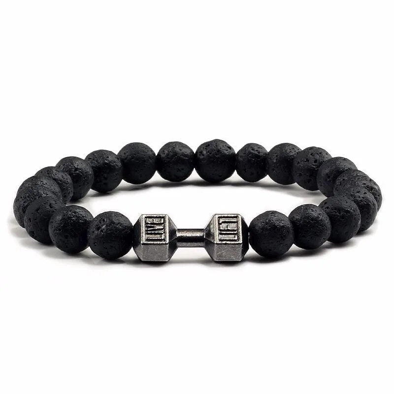 Unisex Volcano Stone Bracelet