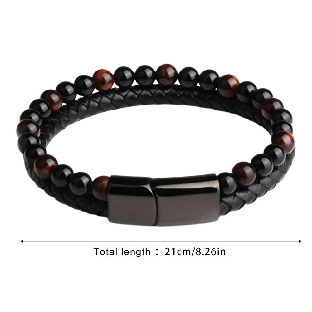 Men's Maxhematie Beaded Bracelet
