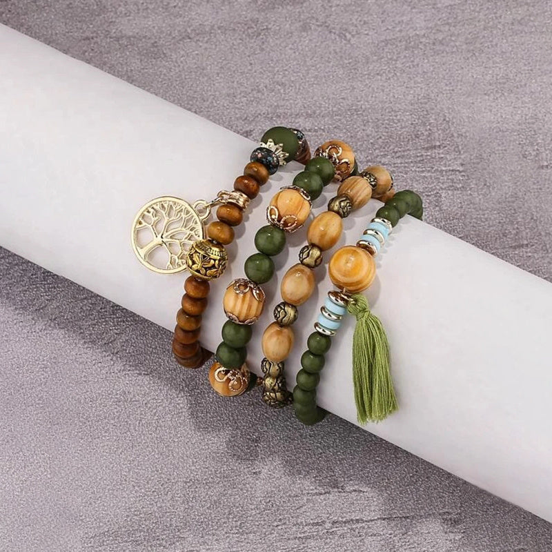 eco-friendly boho chic bracelet