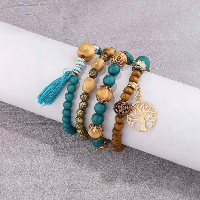 eco-friendly boho chic bracelet