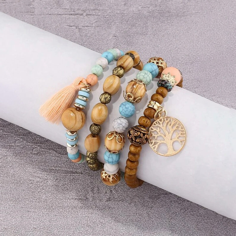 eco-friendly boho chic bracelet