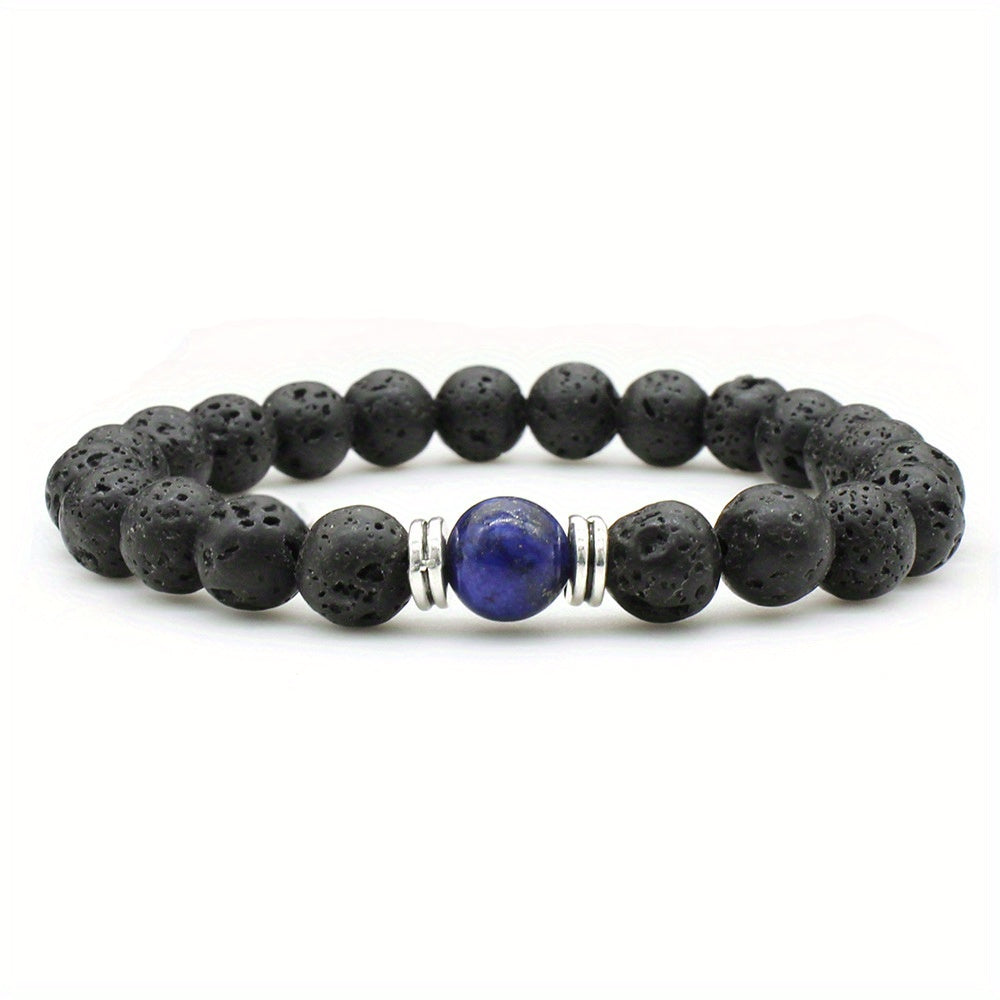 Men's Lava Stone Diffuser Bracelet