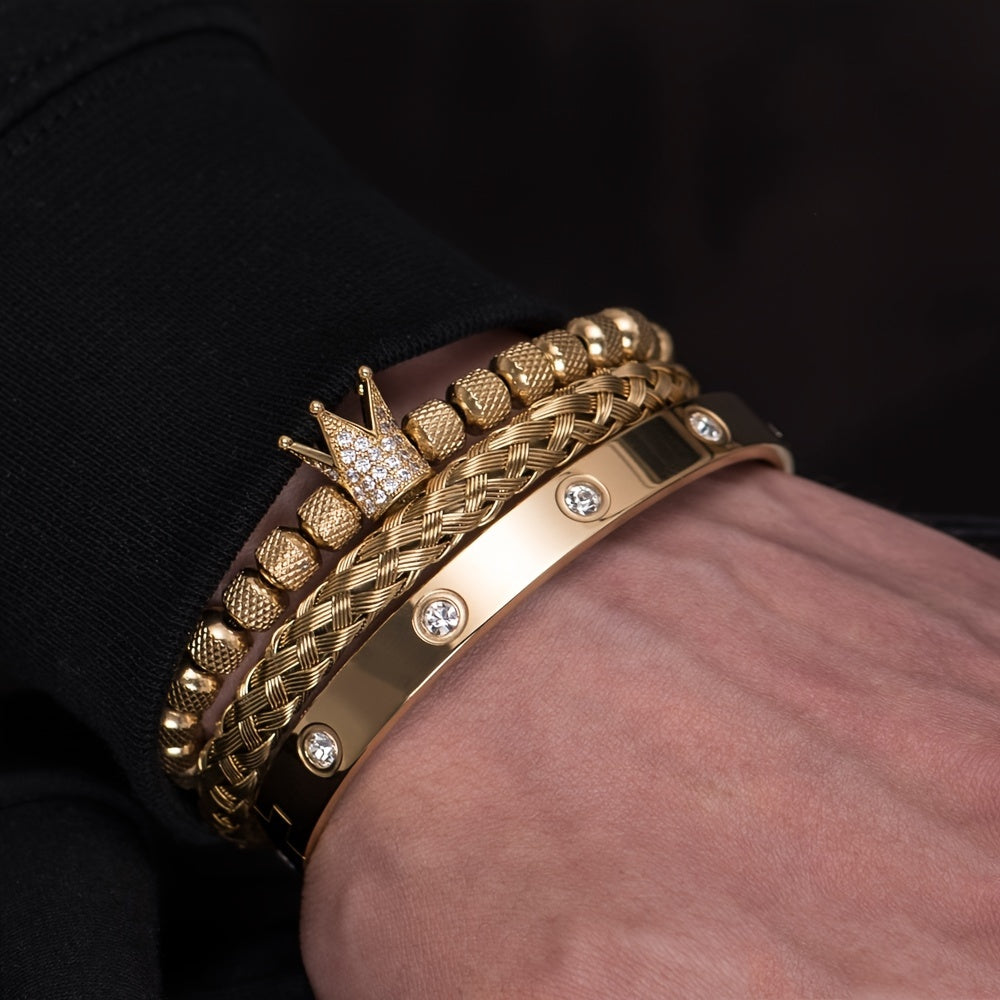 Stainless Steel Bangle, Unisex Bracelet, Sleek Jewelry, Fashion Accessory for Men and Women