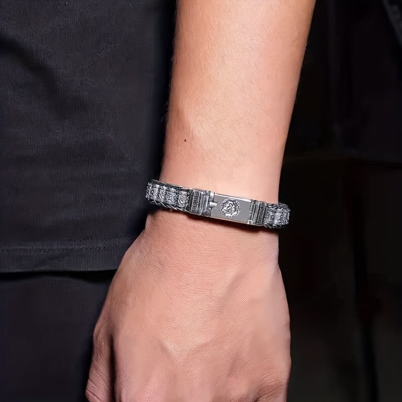 Lucky Creative Chain Bracelet for Men, Minimalist Stylish Jewelry, Unique Gift Idea, Bracelet for Men