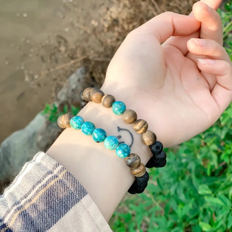 Boho Style Bracelet for Men | Vibrant Colors