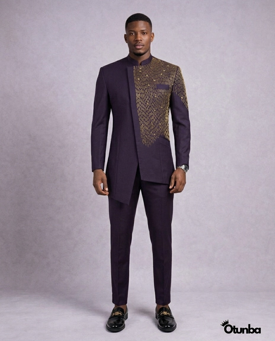 Luxury African Men Kaftan | Custom Size
