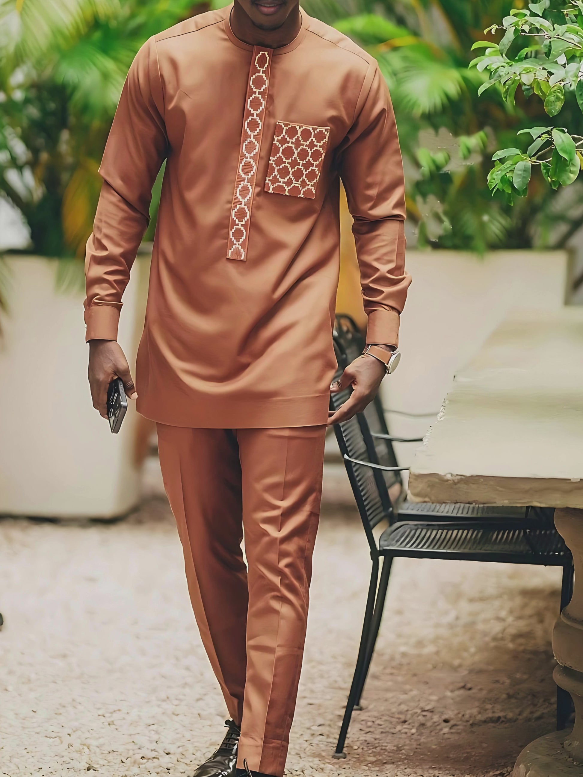 African Men's Kaftan