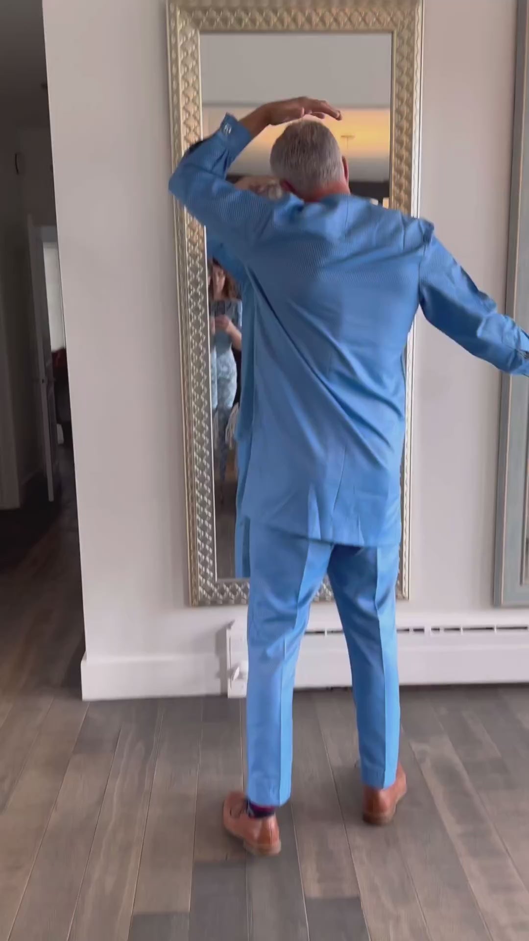 Luxury Sky Blue Agbada for Men.