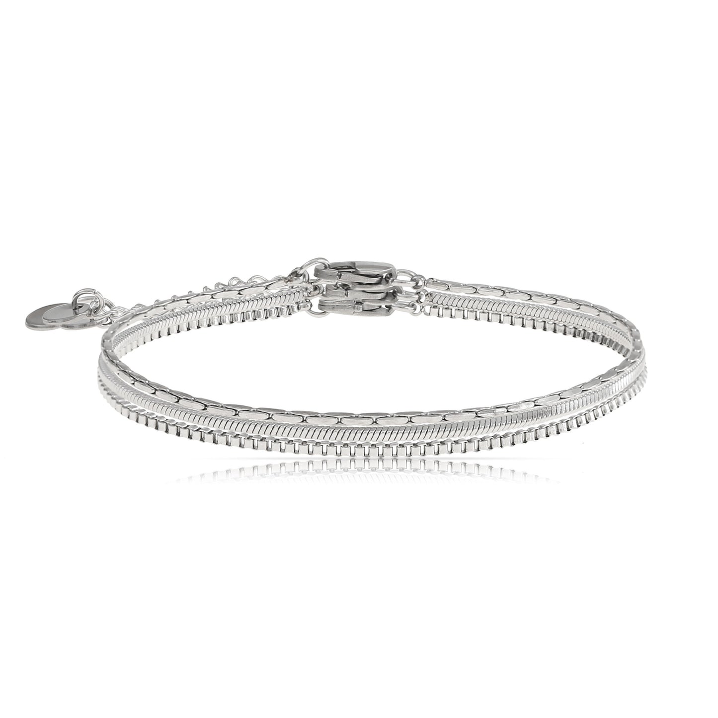 Stainless Steel Snake Bracelet for Men