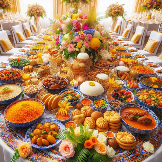 Plan a Menu That Includes Nigerian Delicacies for a Wedding in New York