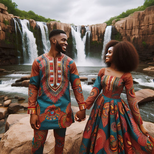 Nigerian couple in Texas on their honeymoon.