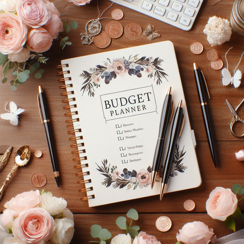 wedding budget planner notebook