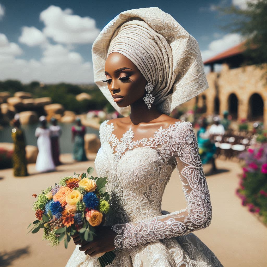 Nigerian bride in Texas.