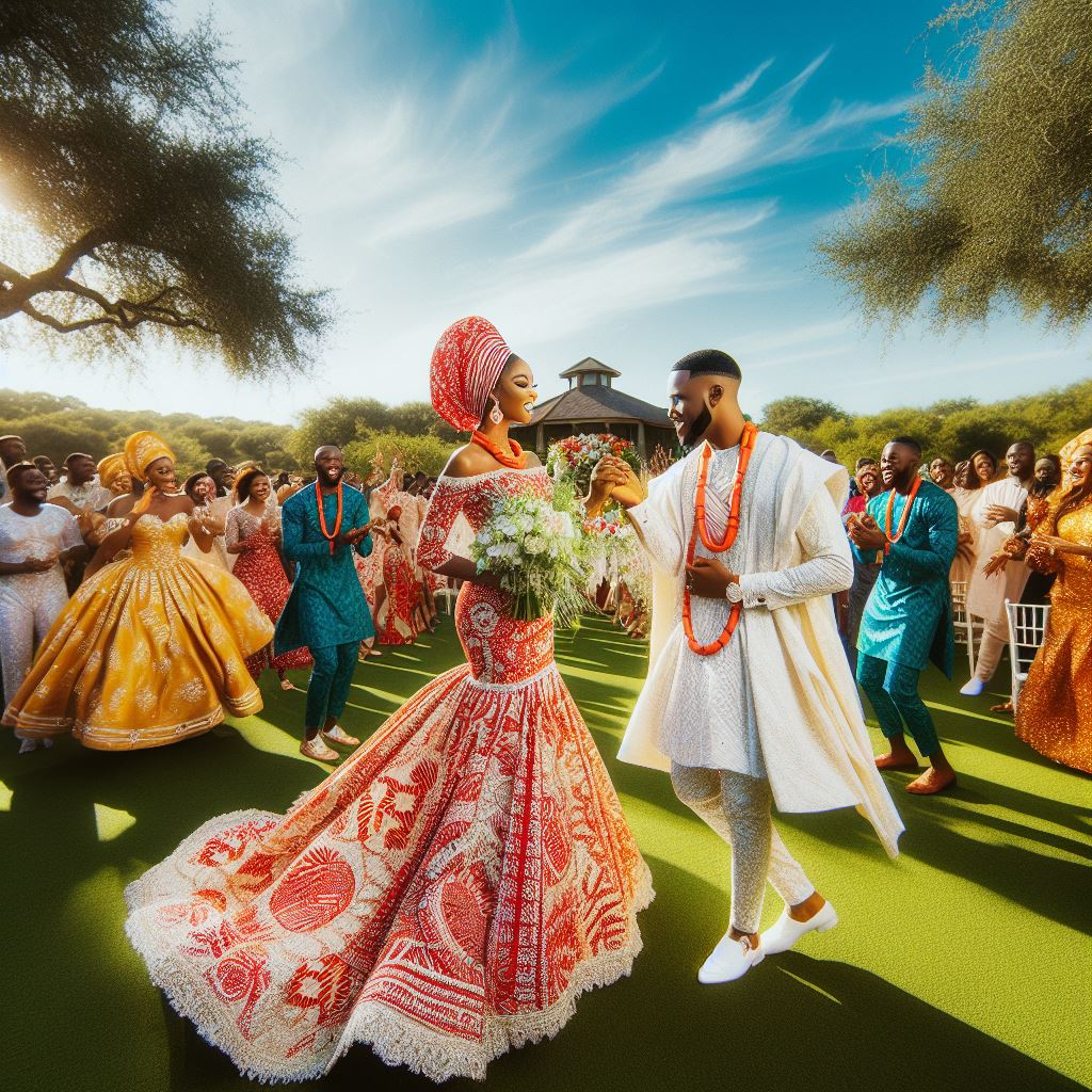 Nigerian couple in Texas.