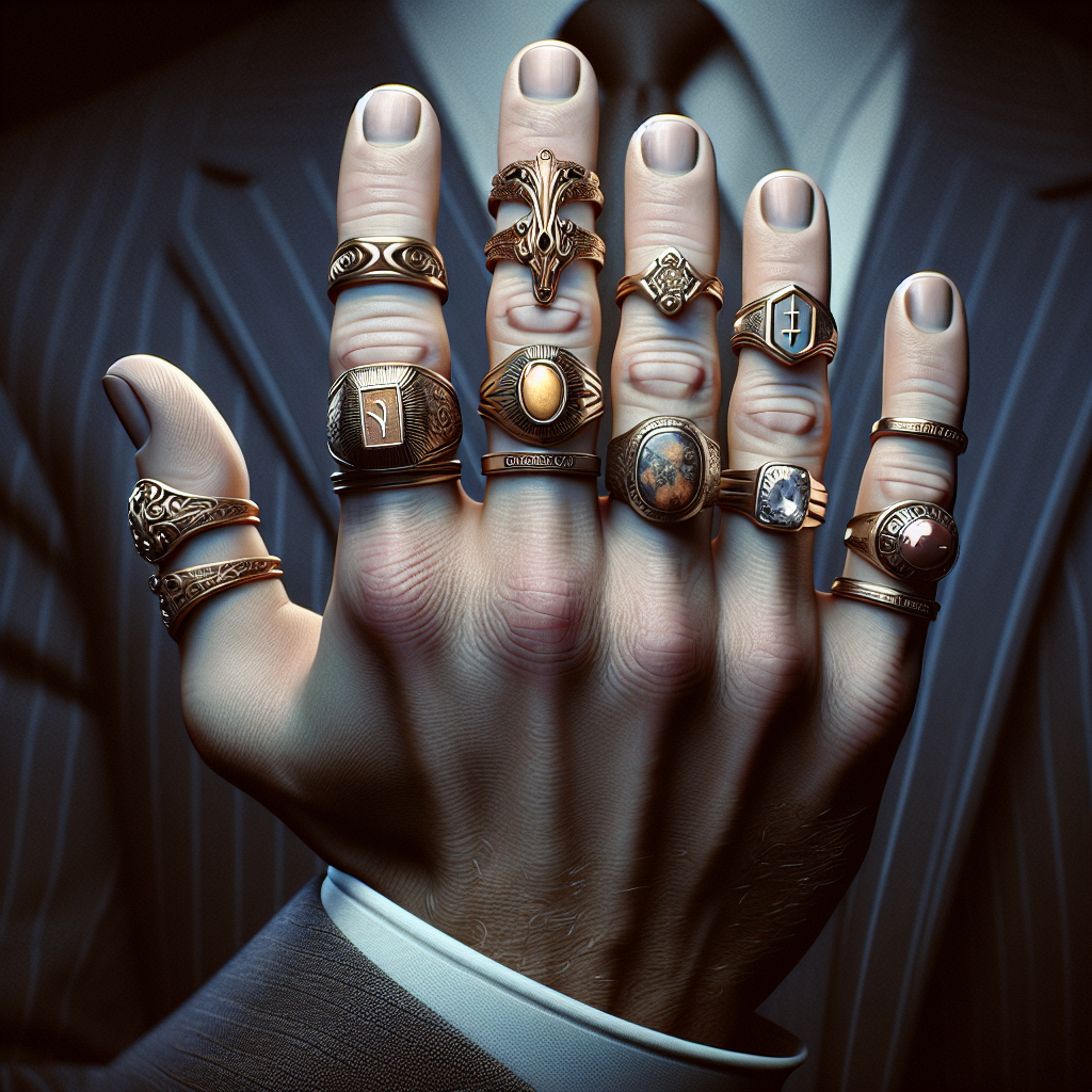 Decoding the Symbolism: What Do Rings on Each Men's Finger Mean?