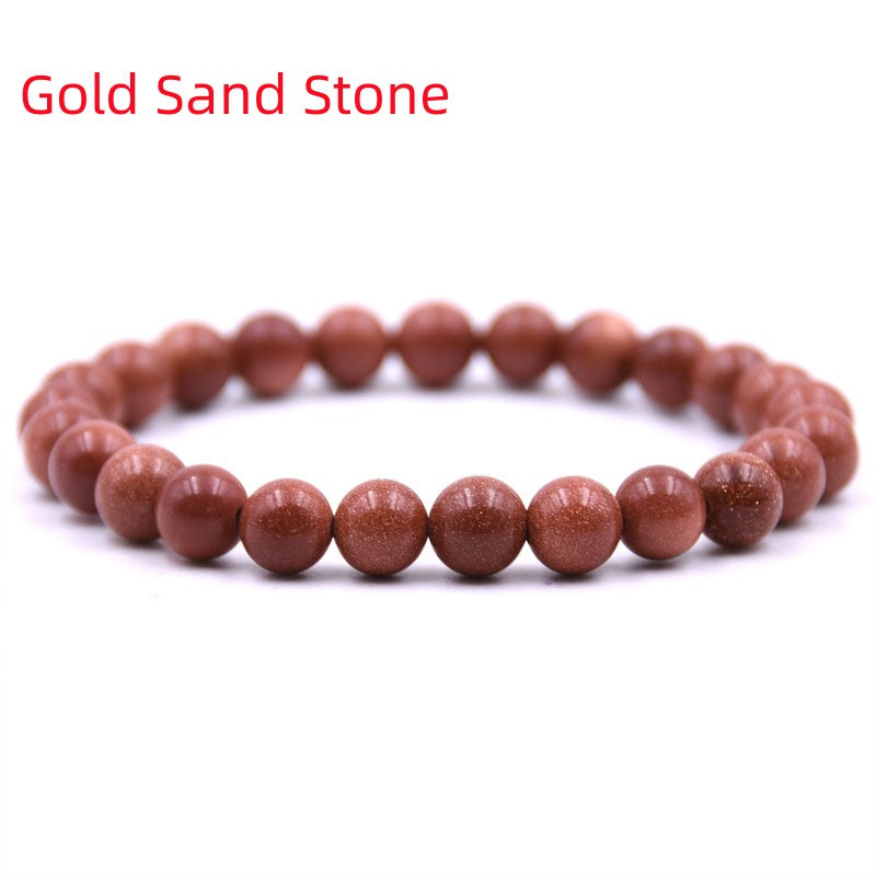 Trendy Natural Stone Love Bead Bracelet