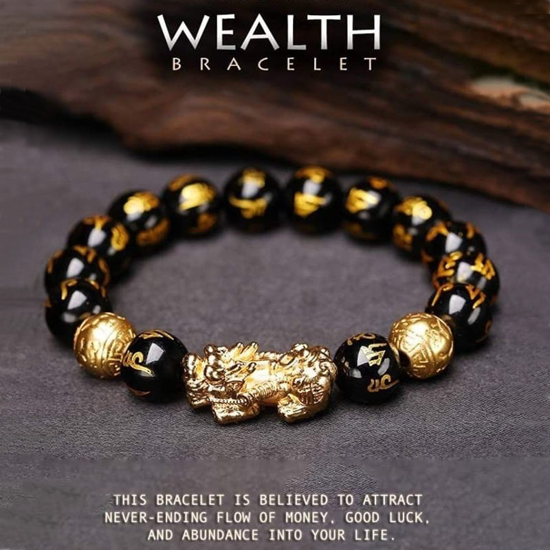 Wealth Bracelet for Men | Black Bracelet