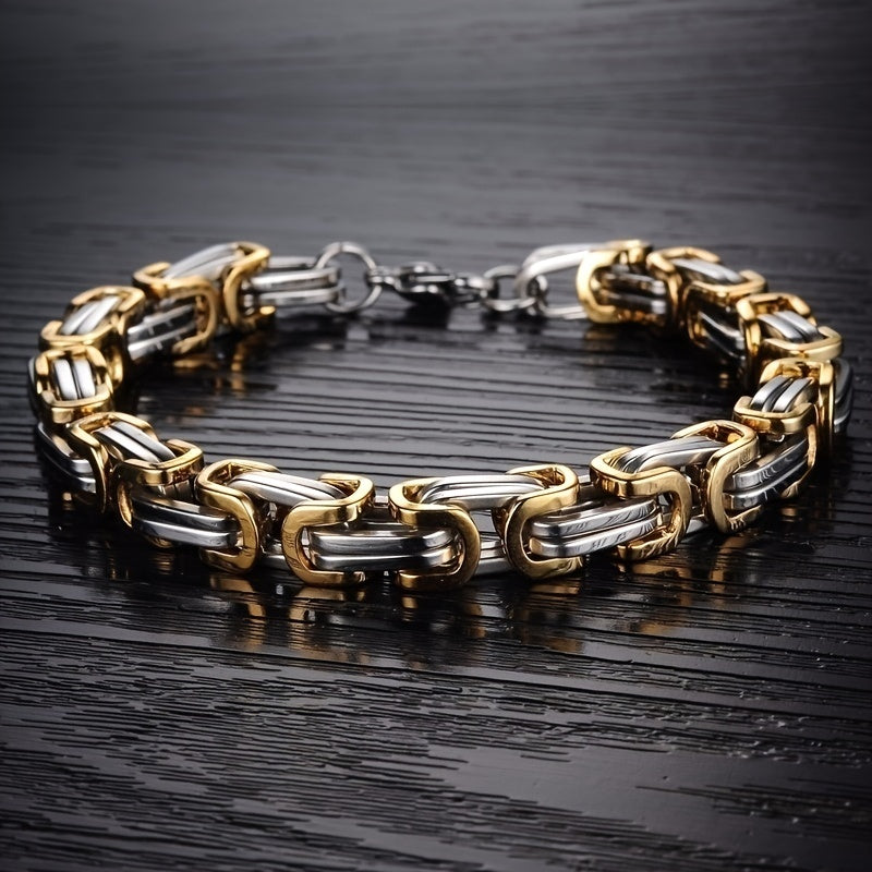 Classic Fashion Stainless Steel Bracelet for Men | Chain