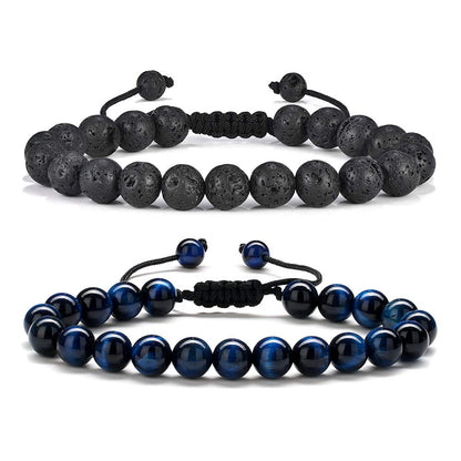 Adjustable Natural Stone Jewelry for Men