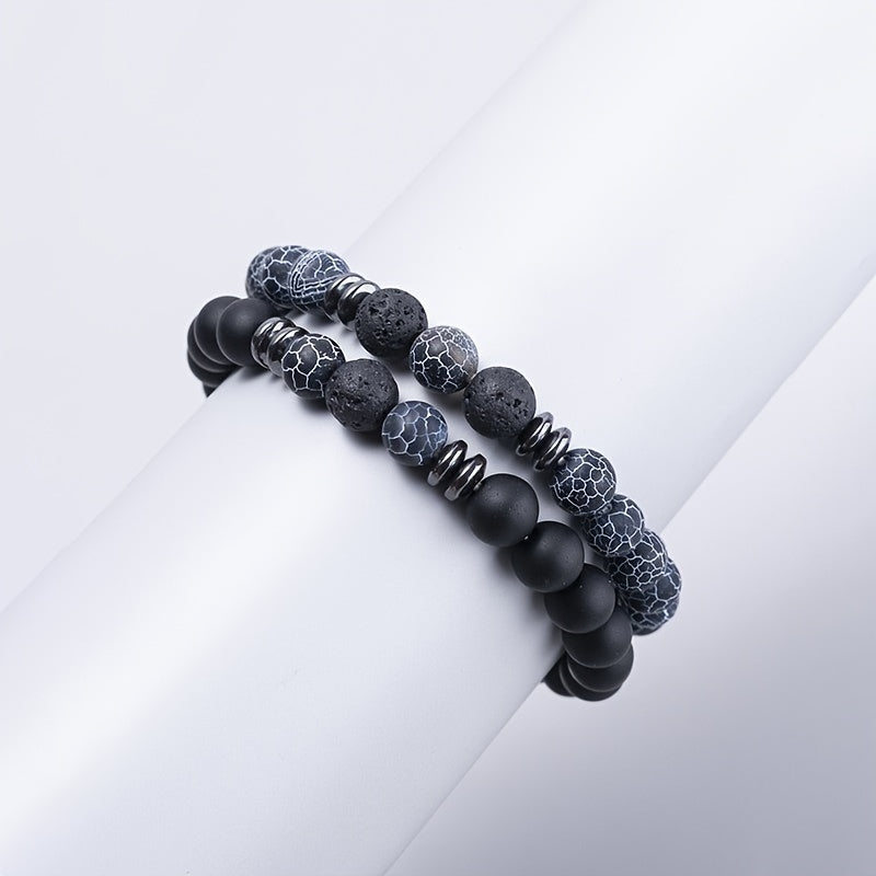Beaded Couple Bracelet for Men | Chroma Variety