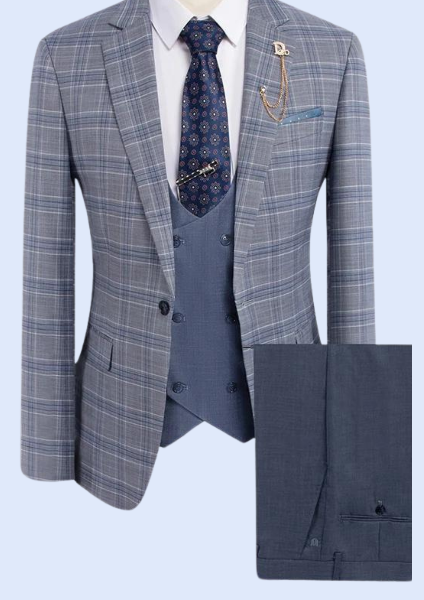 Luxury Plain Formal Suit