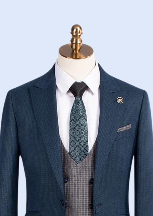 Luxury Plaid Suit