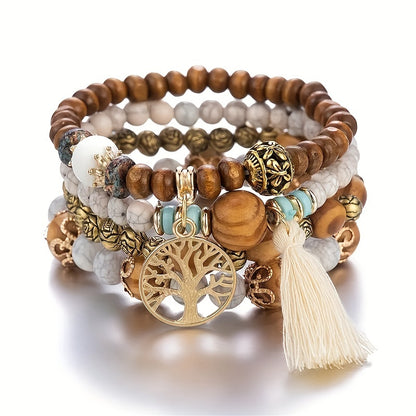 creative bohemian layered bracelet