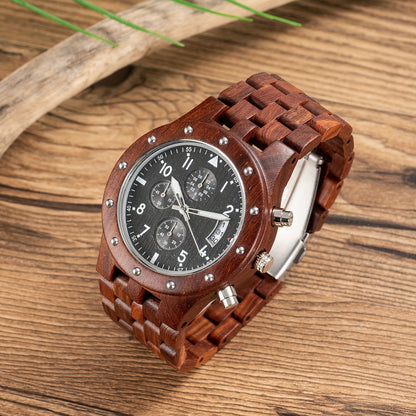 Eco-Friendly Wooden Timepiece
