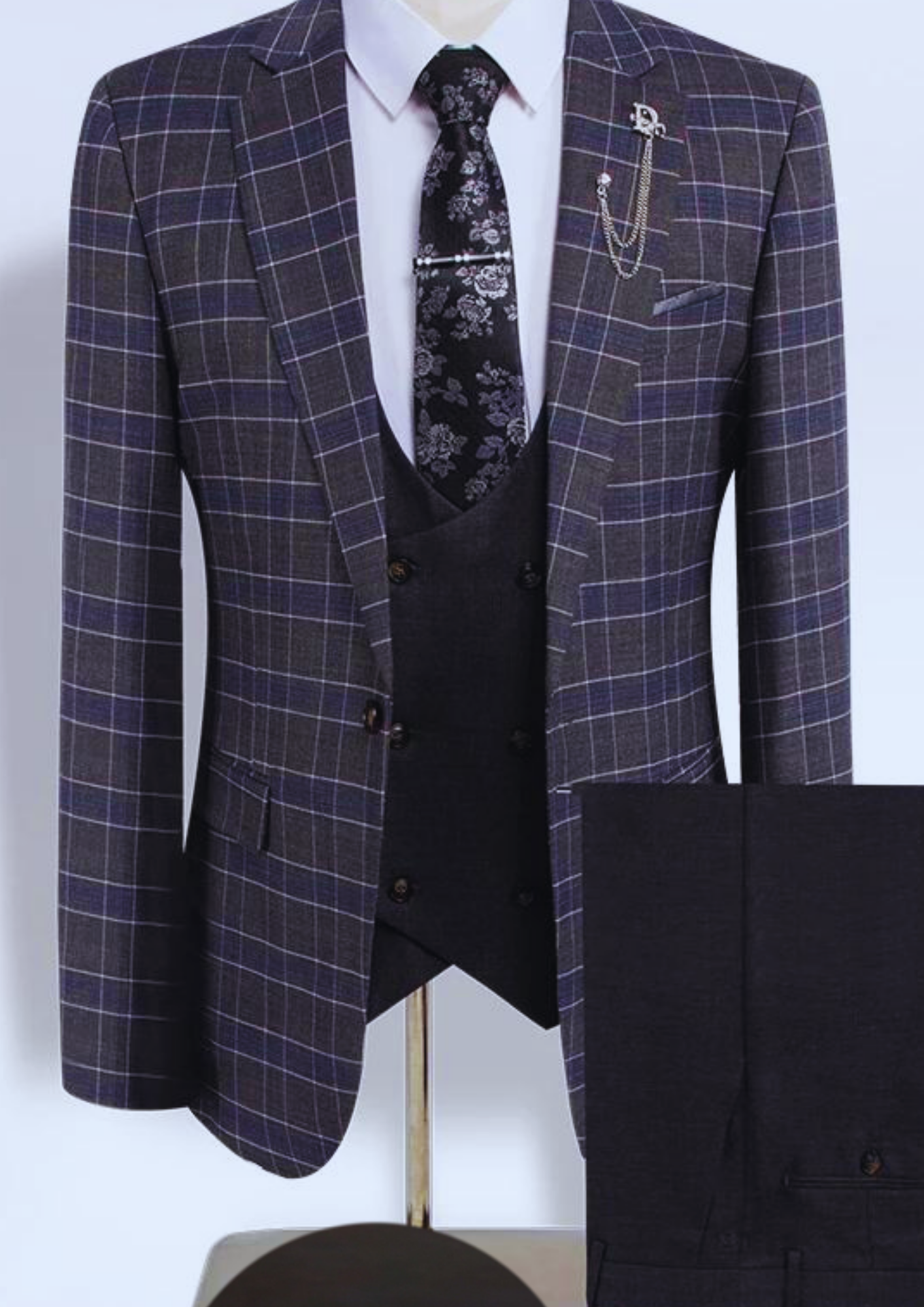 Luxury Plain Formal Suit