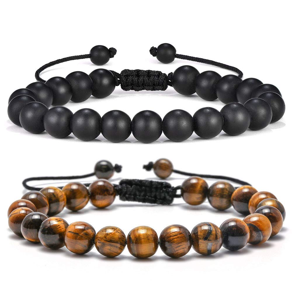 Adjustable Natural Stone Jewelry for Men