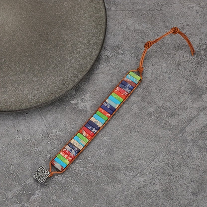 stylish rectangular cylindrical bracelet