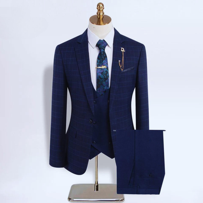 Luxury Business Suit Navy blue