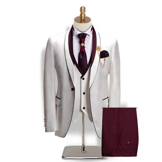 Luxury Formal Tuxedo White