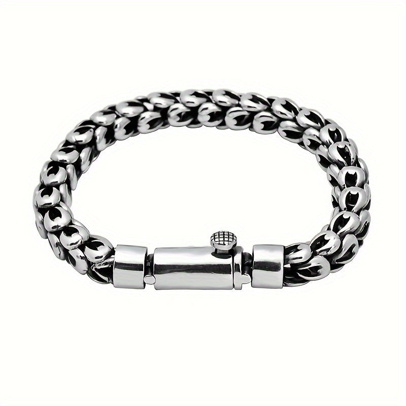 Bamboo Joint Beads Bracelet for Men | Black