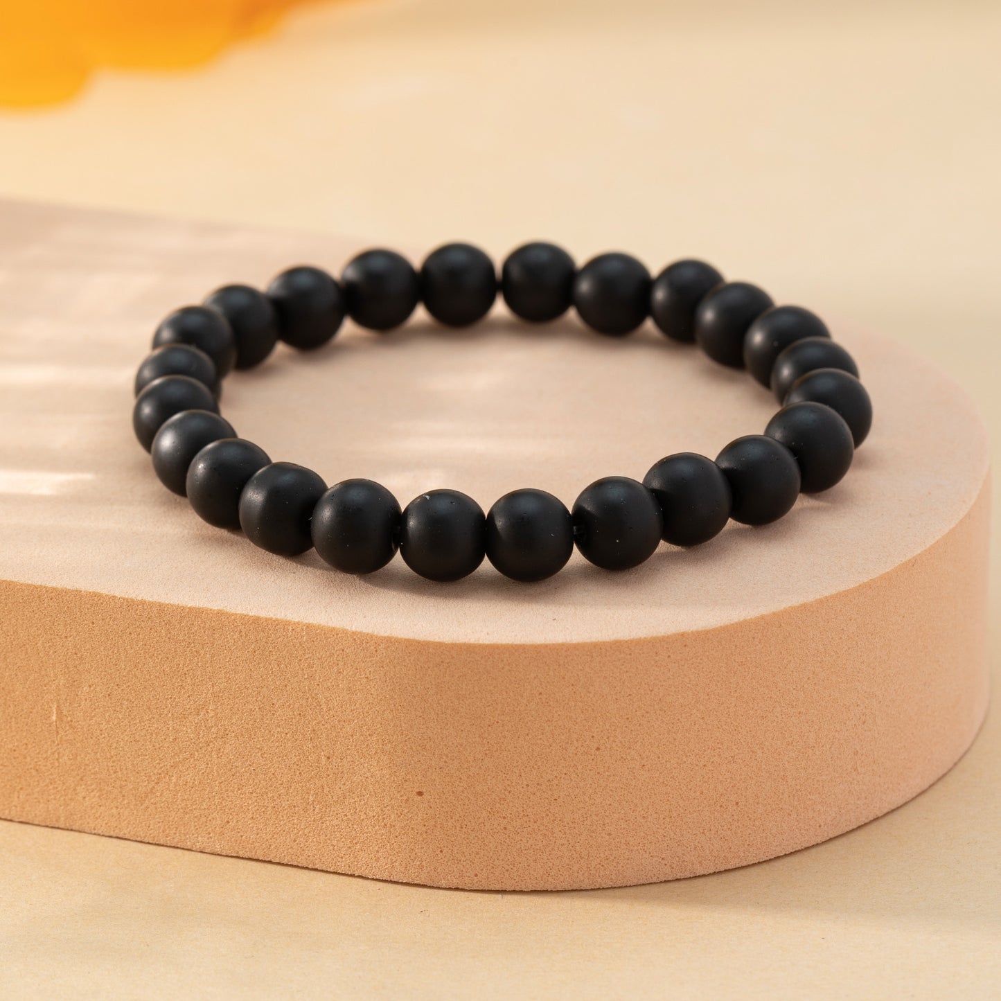 unisex howlite tiger eye stretchable bracelet